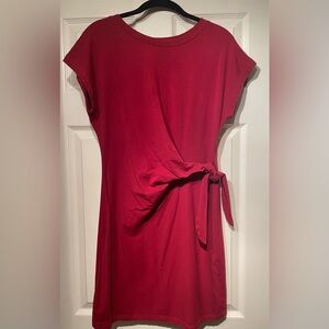 Women’s Red Cotton Dress Size Medium